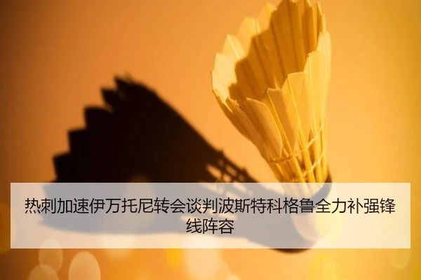 热刺加速伊万托尼转会谈判波斯特科格鲁全力补强锋线阵容